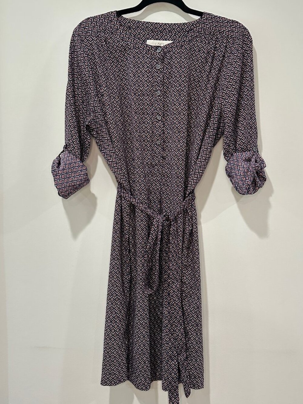 SALE - LOFT Lot of 3 Dresses Size 12 & L Work Casual Bundle - Picture 12 of 16